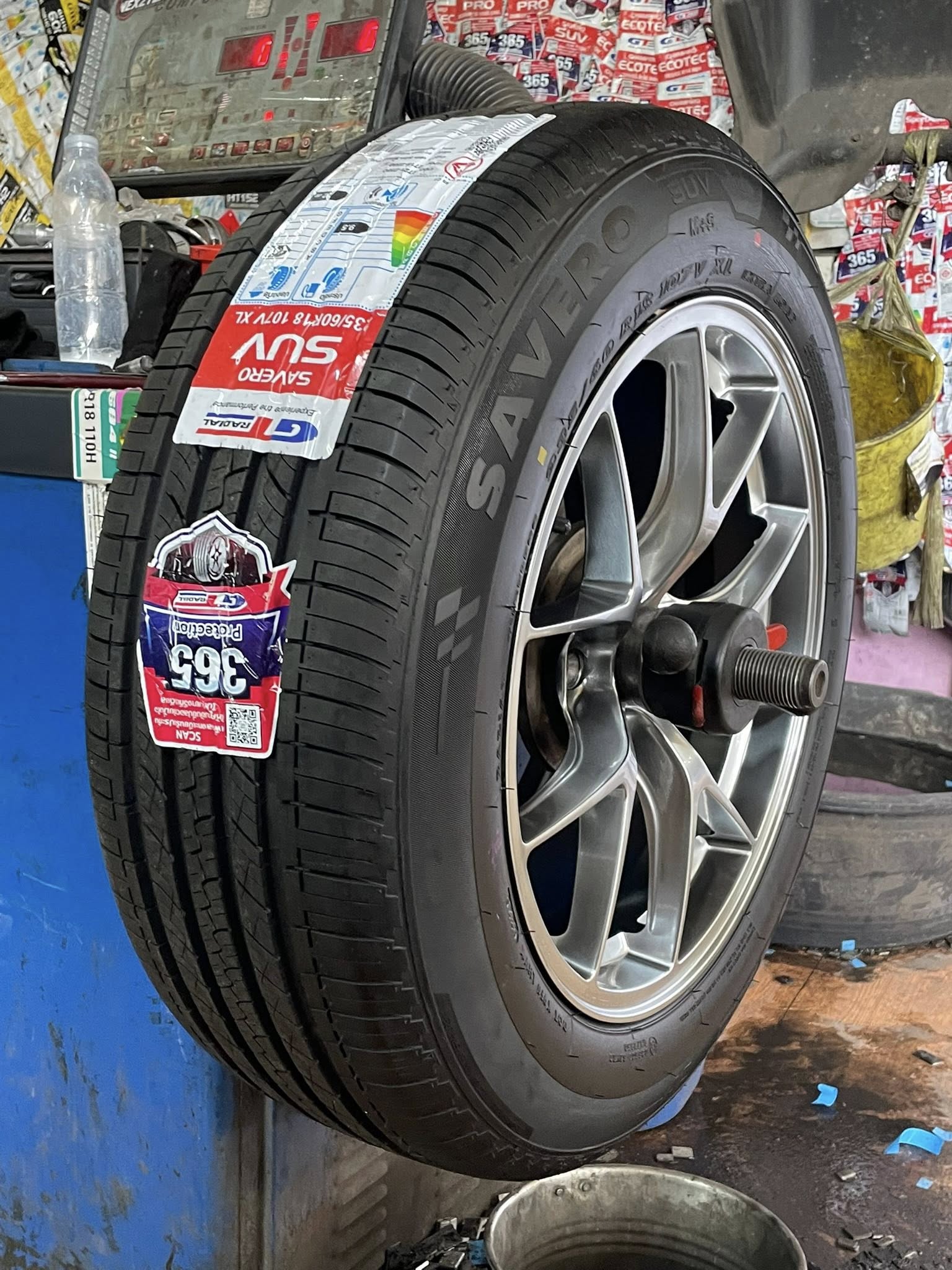 HONDA_CRV🚘🛞🐘#GT RADIAL #SAVERO SUV 235/60R18 🛞 #ล้อFlow Forming 18X8.5 ET38 5X114.3