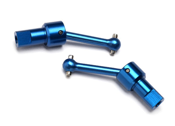 7550R Driveshaft assembly, front/rear, 6061-T6 aluminum (blue-anodized) (2)