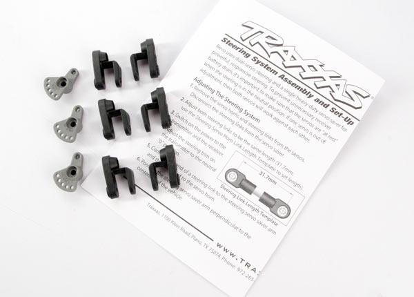 5345X Servo horns, steering and throttle (for non-Traxxas servos (Hitec, JR, KO, Airtronics))