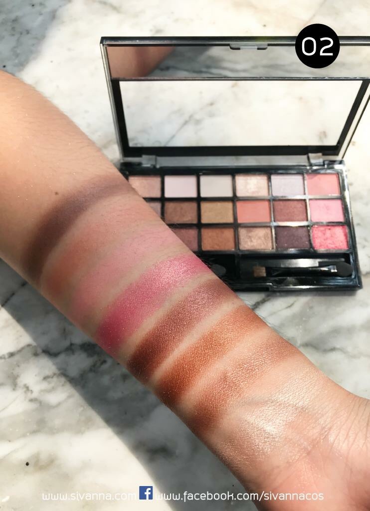 Sivanna Colors HD ULTRA PRO MAKE UP HF209 อายแชโดว์