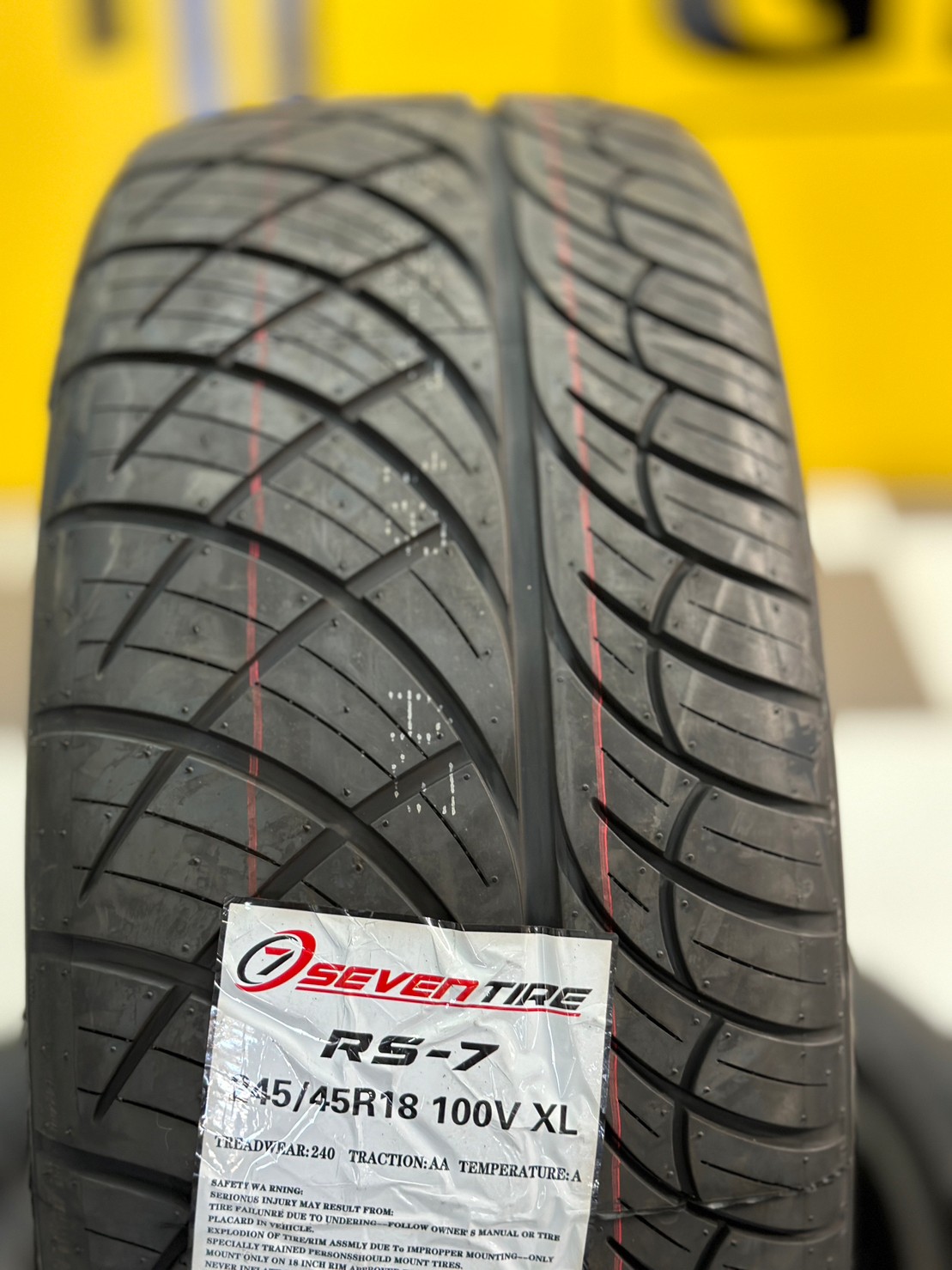 🔥🔥🔥 Prtomotion 🔥🔥🔥 245/45R18 275/40R18 SEVEN TIRE RS-7 ยางลายซิ่ง นุ่มหนึบ ยางใหม่ปี2023
