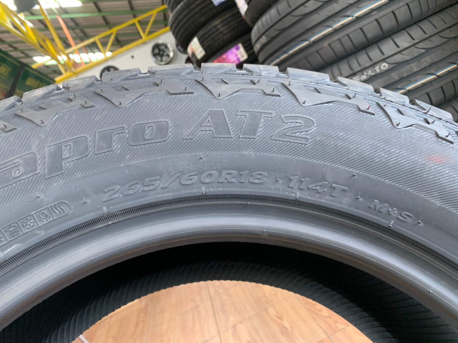 265/60R18 Hankook Dynapro AT2 ยางใหม่ปี2021