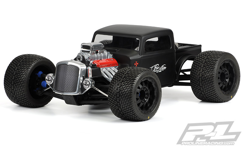 PRO341000 1/8 Rat Rod Clear Body: Monster Truck