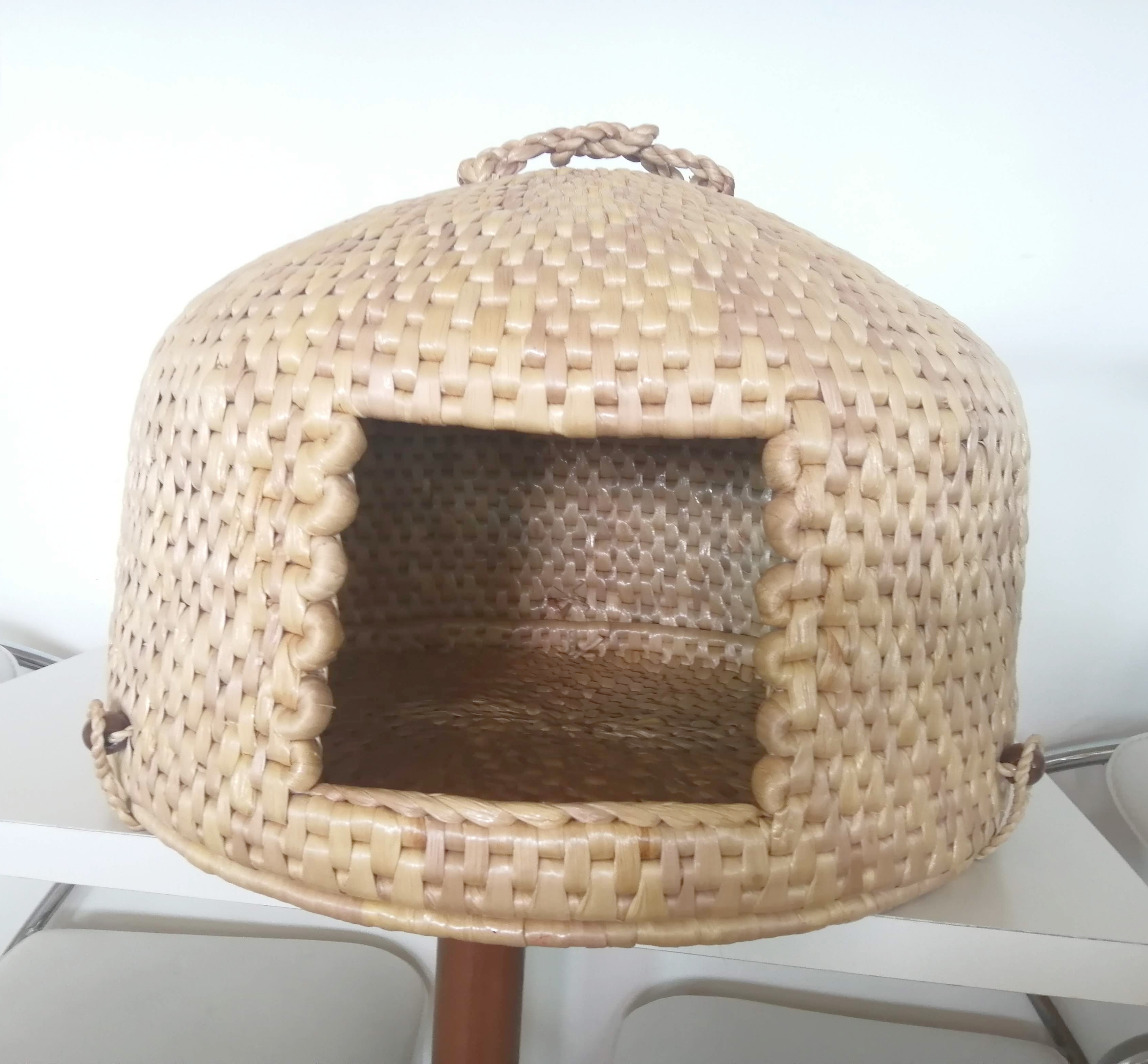 BSS501A :บ้านหมา บ้านแมว โดมแมว ที่นอนแมวขนาด 18นิ้ว ราคาส่ง 3ใบ