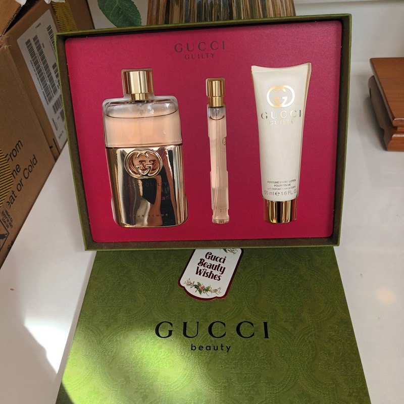น้ำหอมGucci Guilty Pour Femme EDP Gift Set (Limited Edition) เซต