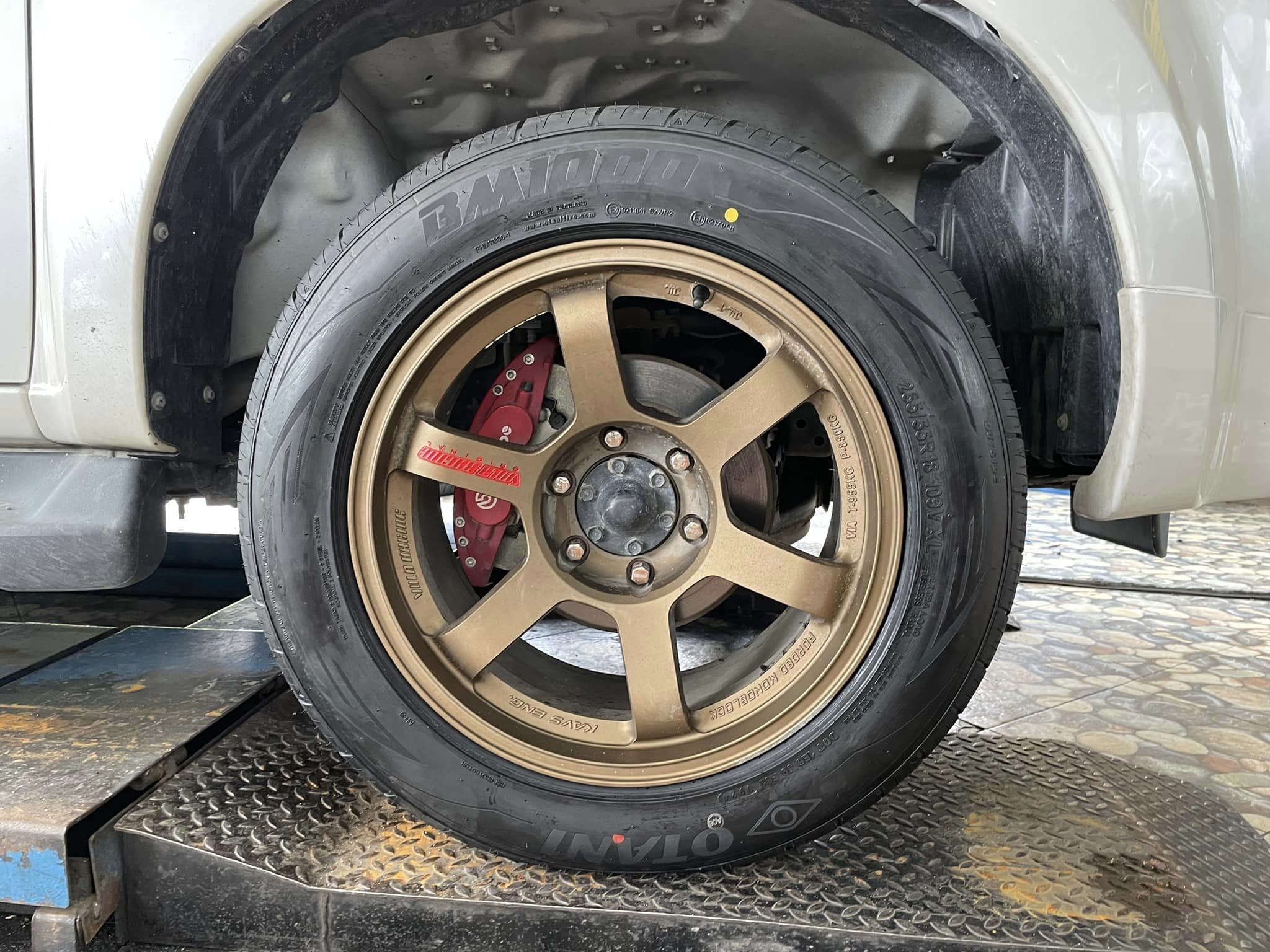 🚘 #ISUZU_D-MAXเปลี่ยนยาง #OTANI #BM1000 255/55R18