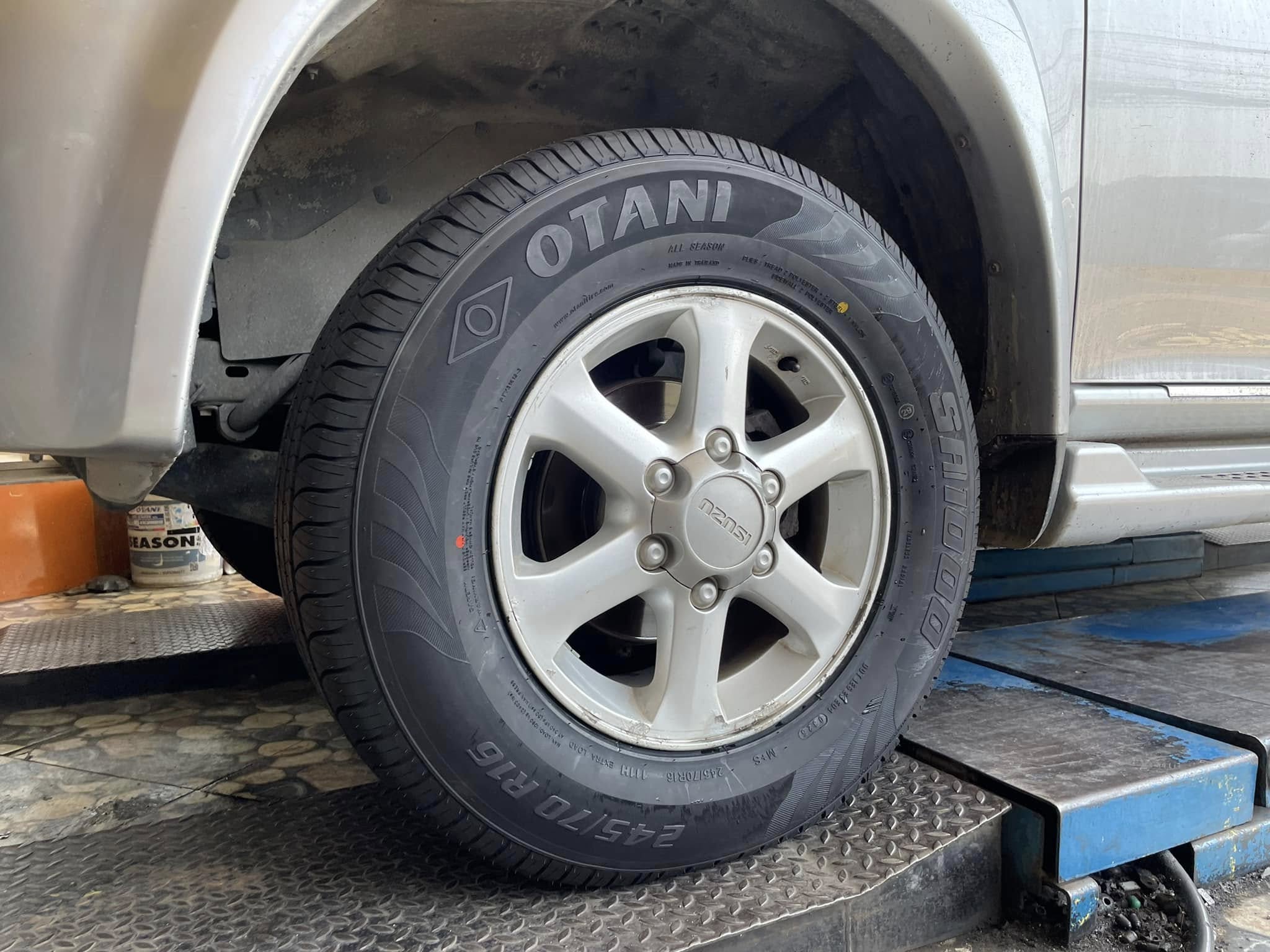 🚘 #ISUZU_D-MAX🛞#เปลี่ยนยาง #OTANI #SA1000 245/70R16