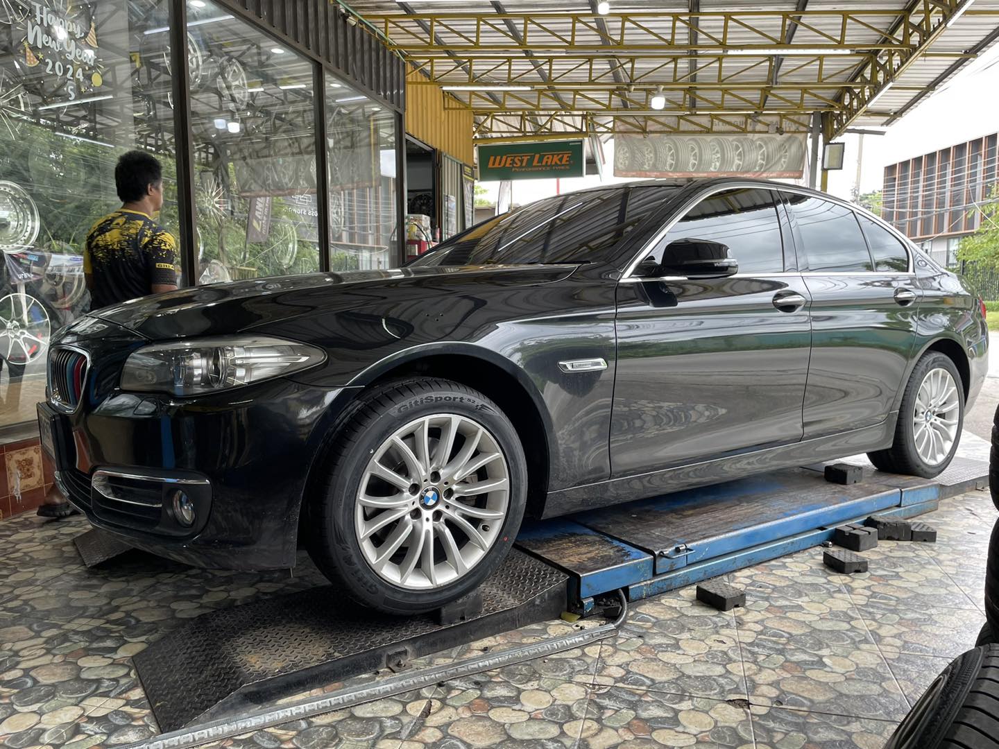 BMW_M5 F10❤️ 🛞#ยางจีที #ยางสปอร์ตสมรรถนะการขับขี่สูง 🛞 🛞#Giti_SportS2 245|45R18🛞