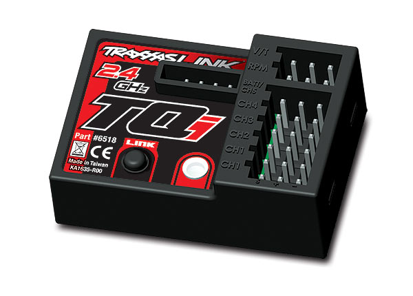 6518 Receiver, micro, TQi 2.4GHz with telemetry (5-channel)