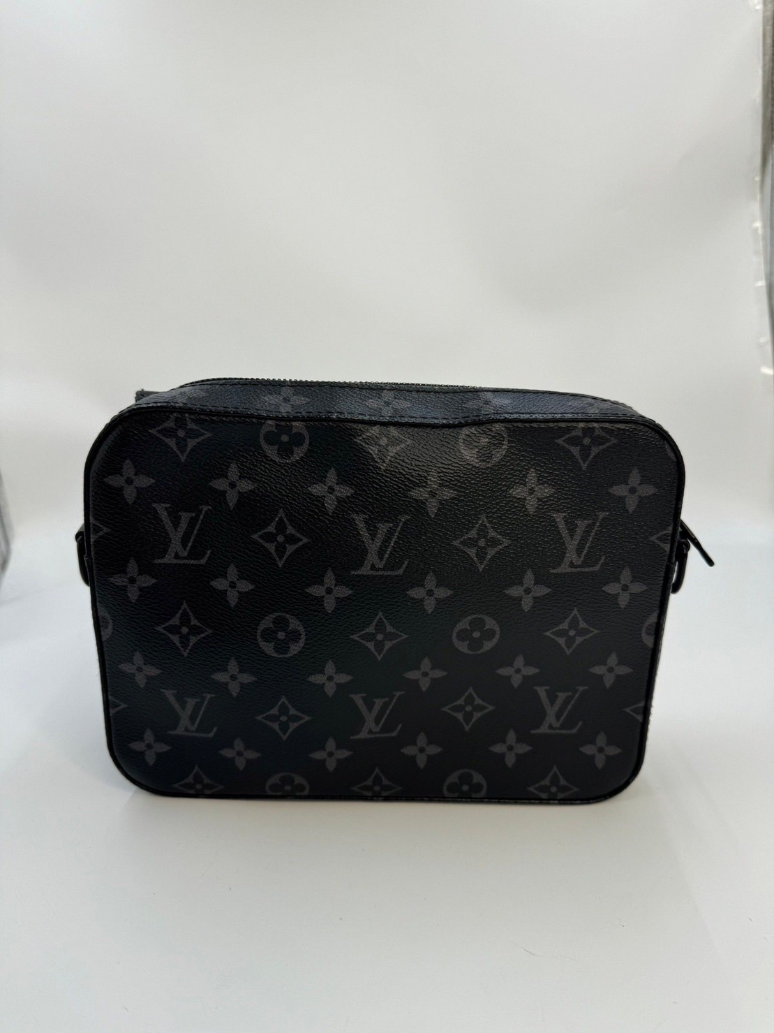LV Steamer Monogram Elipse Messenger Bag Microchip มือสอง ของแท้