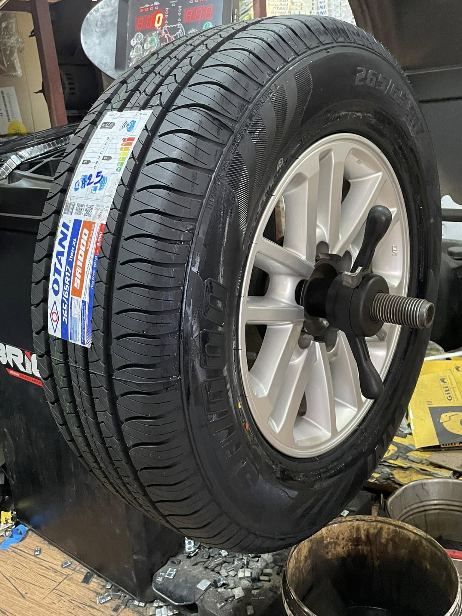 🚘 #TOYOTA_FORTUNER🛞เปลี่ยนยาง #OTANI #SA1000 265/65R17