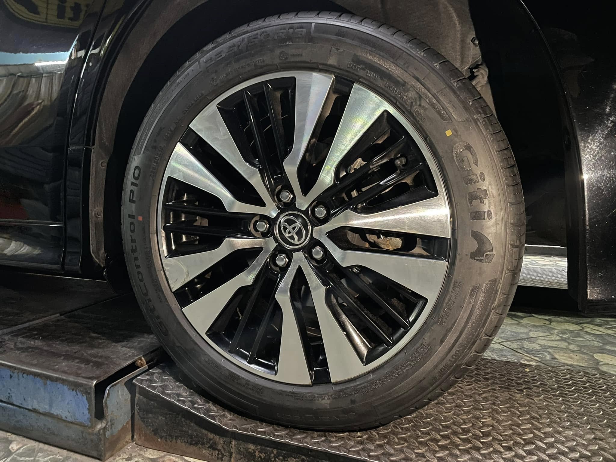 #TOYOTA_ALPHARD🛞 เปลี่ยนยาง #GITI_CONTROL P10 235/50R18