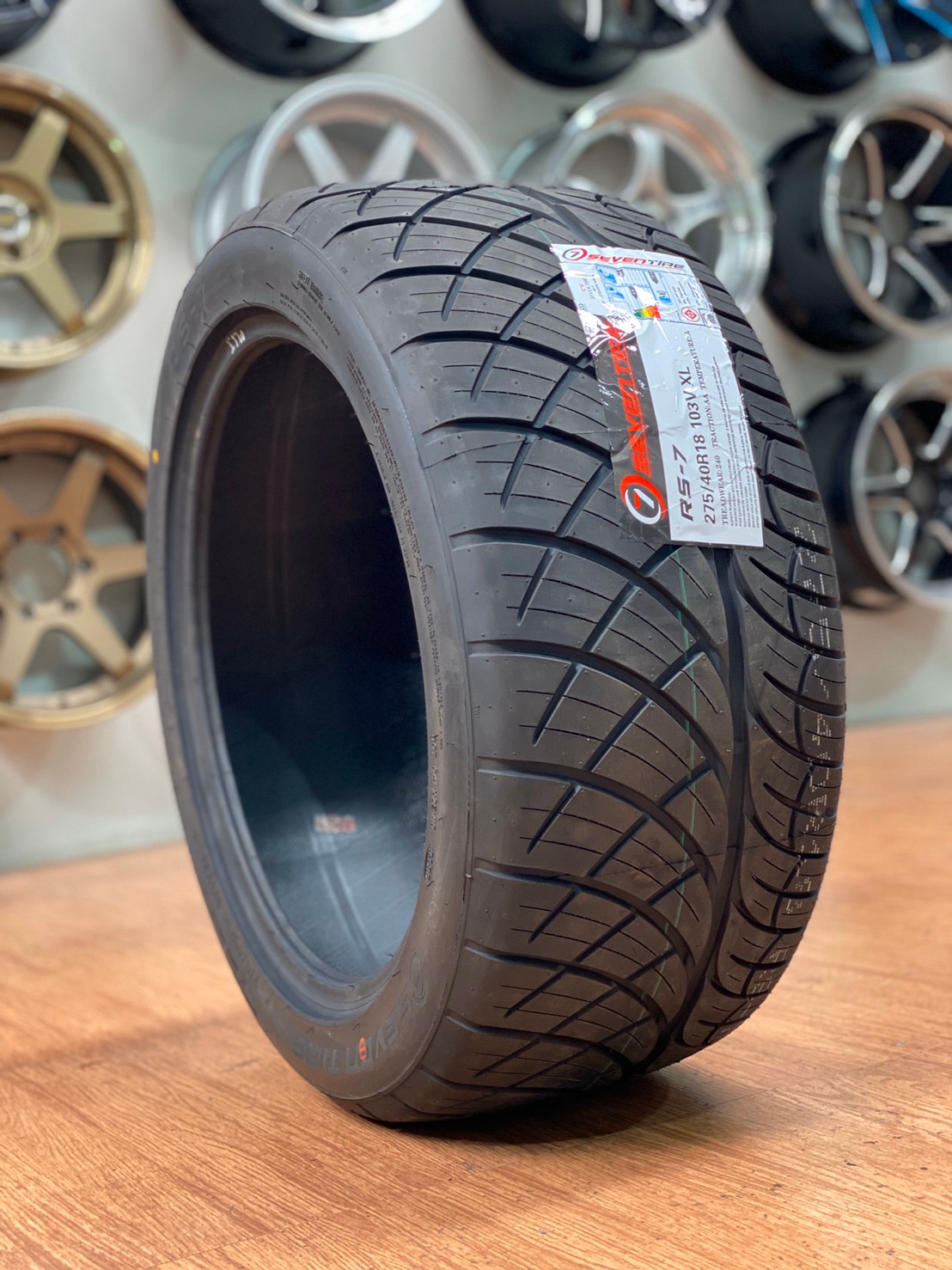 ยางลายซิ่ง Seven Tire RS-07 245/45R18 275/40R18 ยางนุ่มหนึบ ยางปี2020