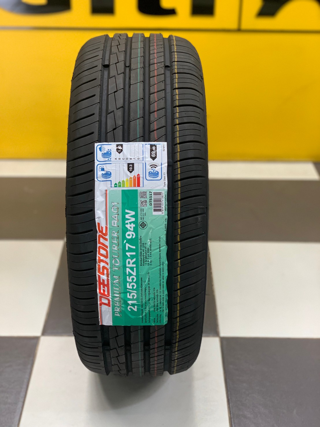 DEESTONE Premium Tourer RA01 215/55R17 ยางใหม่ ยางไทยคุณภาพดี นุ่มเงียบ ยางปี2021