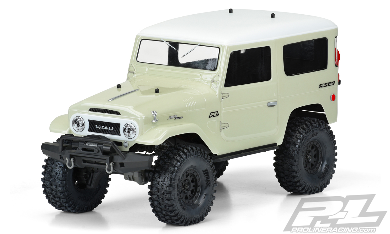 PRO-3508-00 Clear Body, 1965 Toyota FJ40 with 12.8 Wheelbase: 1/10 TRX-4
