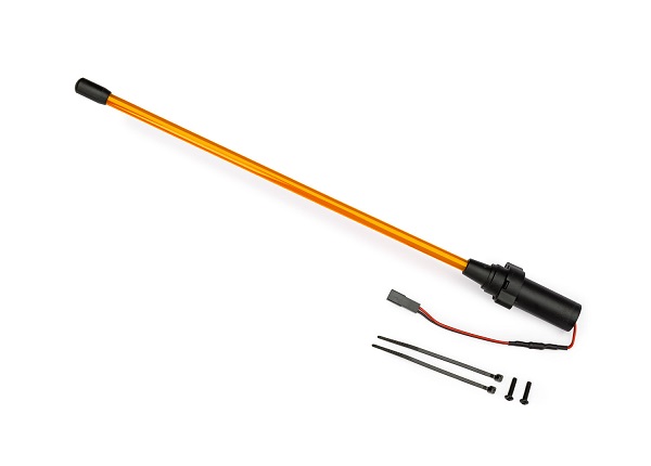 10992-ORNG Whip light, LED, orange (assembled) (1)/ 3x12mm BCS (2) (replacement for 1 whip light, left or right) (requires #6588X accessory power supply) [สำหรับ 1/5 FUNCO]
