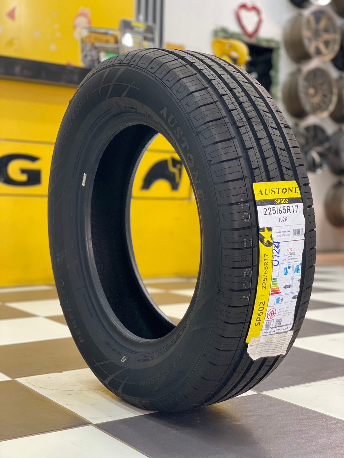 ยางใหม่AUSTONE SP602 225/65R17 ยางใหม่ปี2024