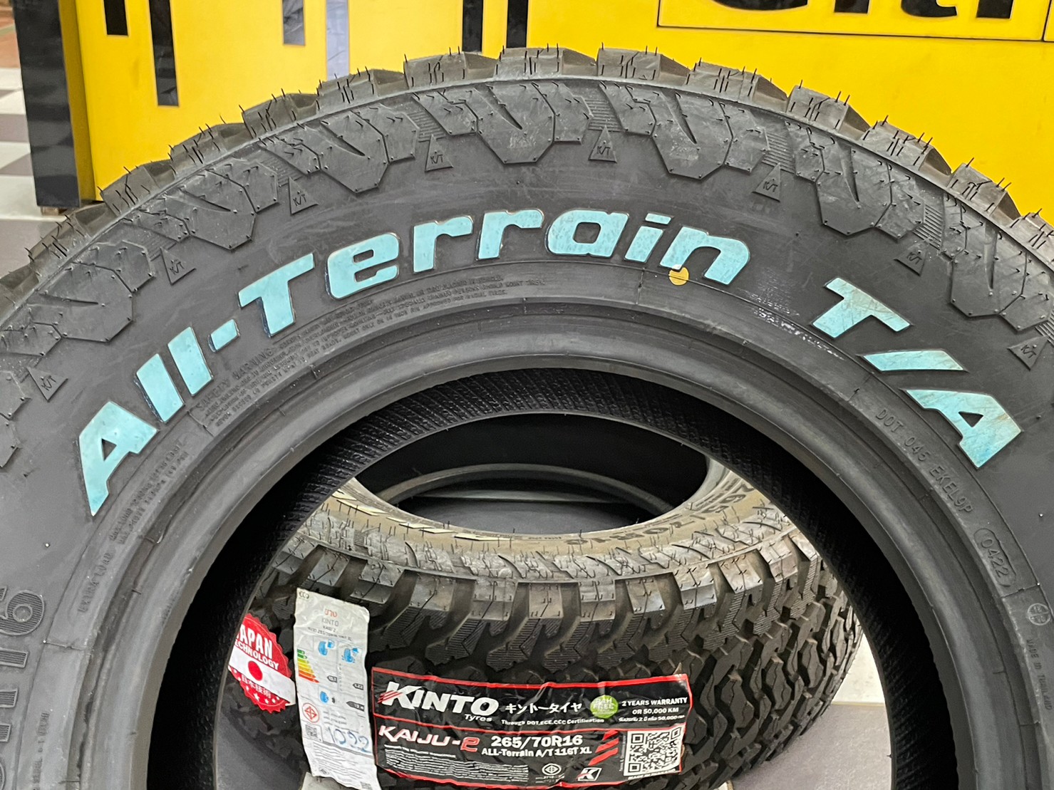 KINTO KAIJU-2 265/70R16 ยางใหม่ปี2022