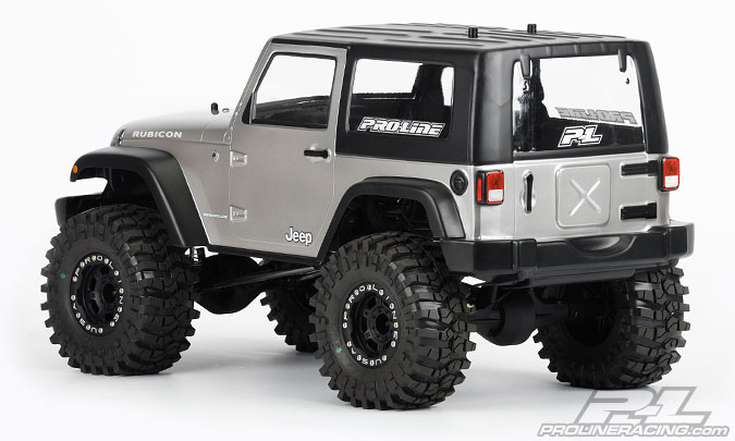 PRO-3322-00 Clear Body, 2009 Jeep Wrangler: 1/10 Rock Crawlers