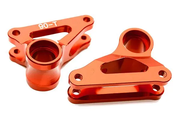 INT-C28627RED Billet Machined Alloy 90T PRO2 Rear Rocker Arms for 1/10 E-Revo 2.0