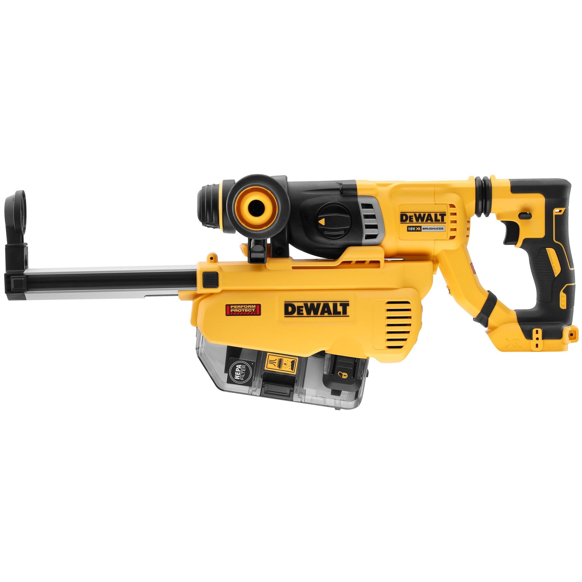 เครื่องดูดฝุ่นสำหรับสว่านโรตารี่ไร้สายรุ่น DCH263 รุ่น DWH205DH-KR DEWALT