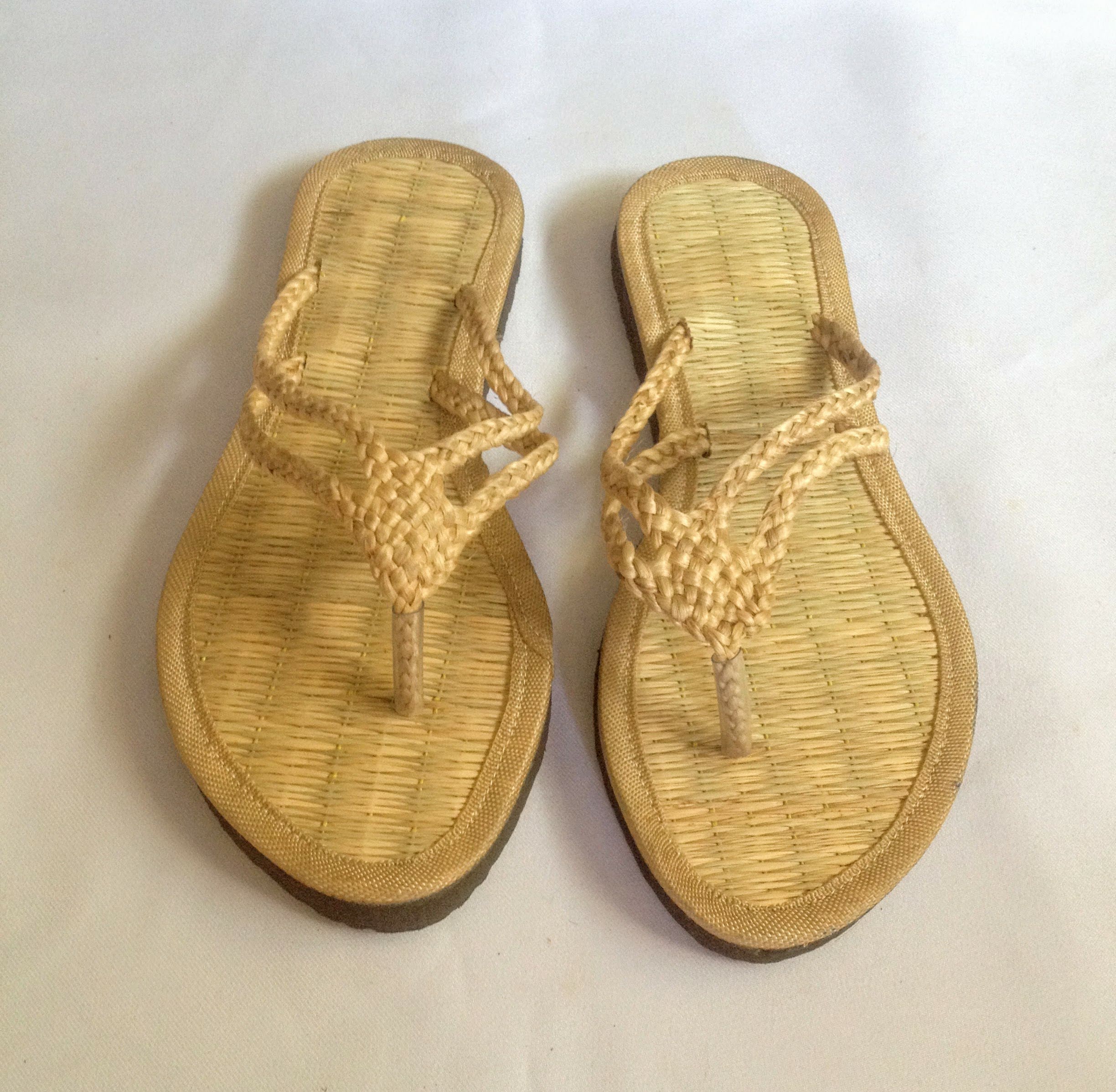 BSS308R :รองเท้าแตะสานใส่เที่ยว ราคาส่ง 1โหล 12 คู่