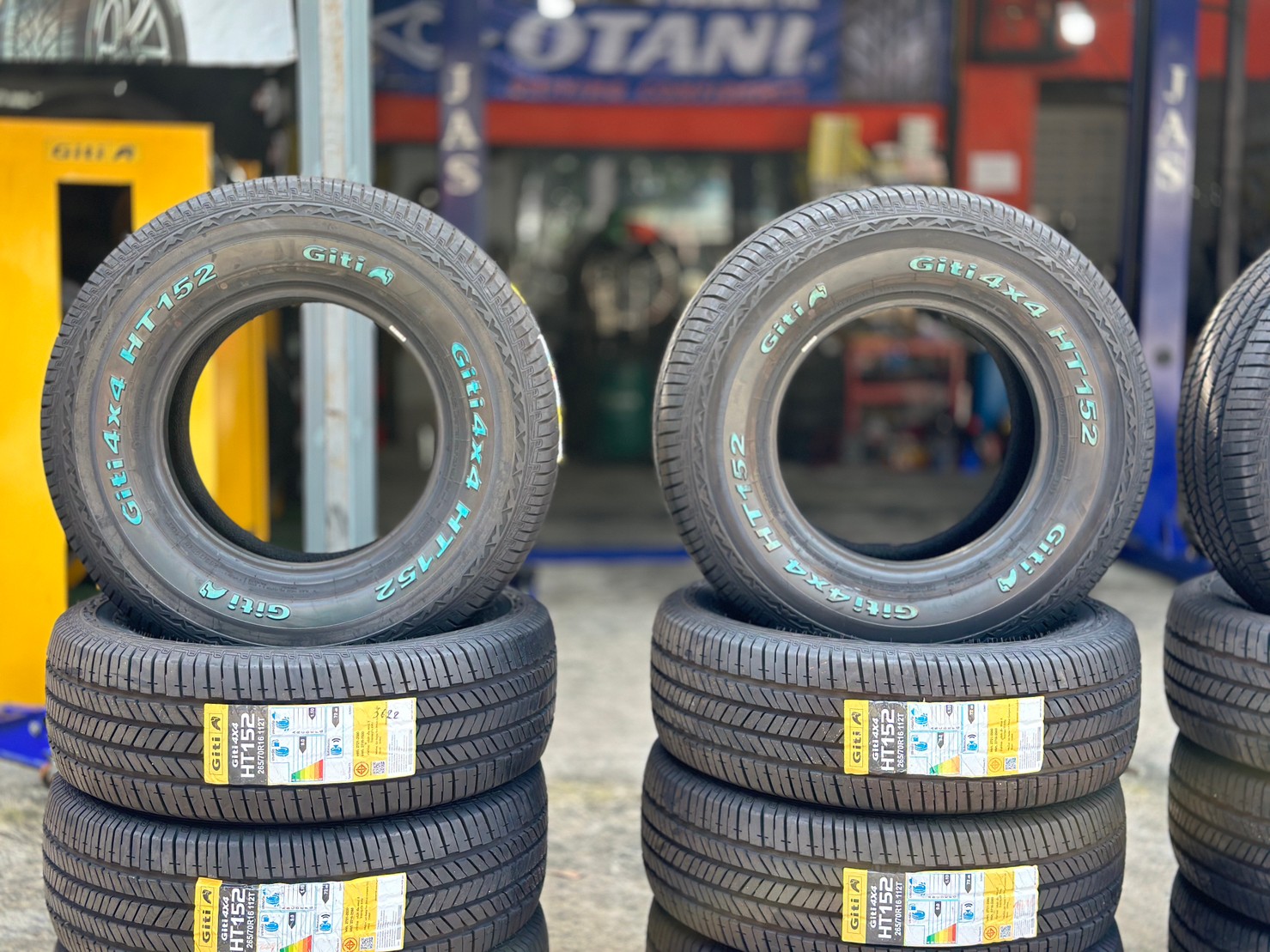#GITI 4x4 #HT152 #265/70R16 ยางทางเรียบตัวหนังสือสีขาว นุ่มเงียบ ยางรถยนต์คุณภาพดี สมรรถนะสูง ยางใหม่ปี2022