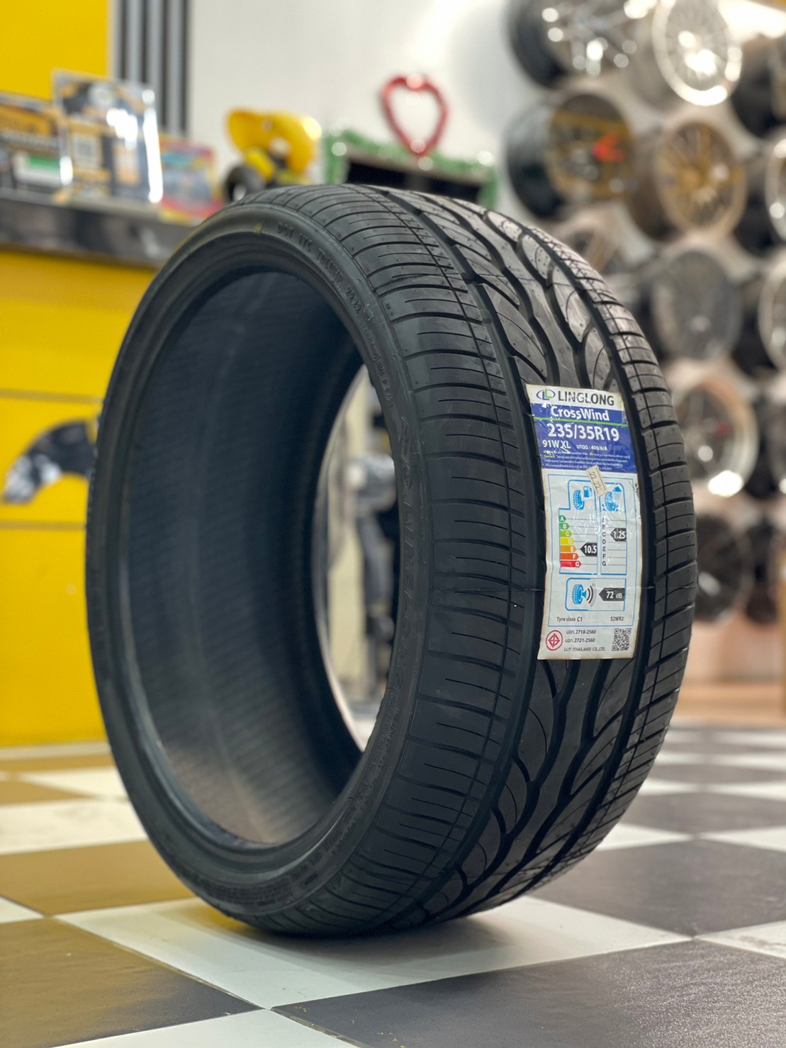 ยางใหม่ LINGLONG CROSSWIND 235/35R19💥💥 ยางสมมรถนะสูง ราคาโปรโมชั่นพิเศษ เพียง4 เส้น