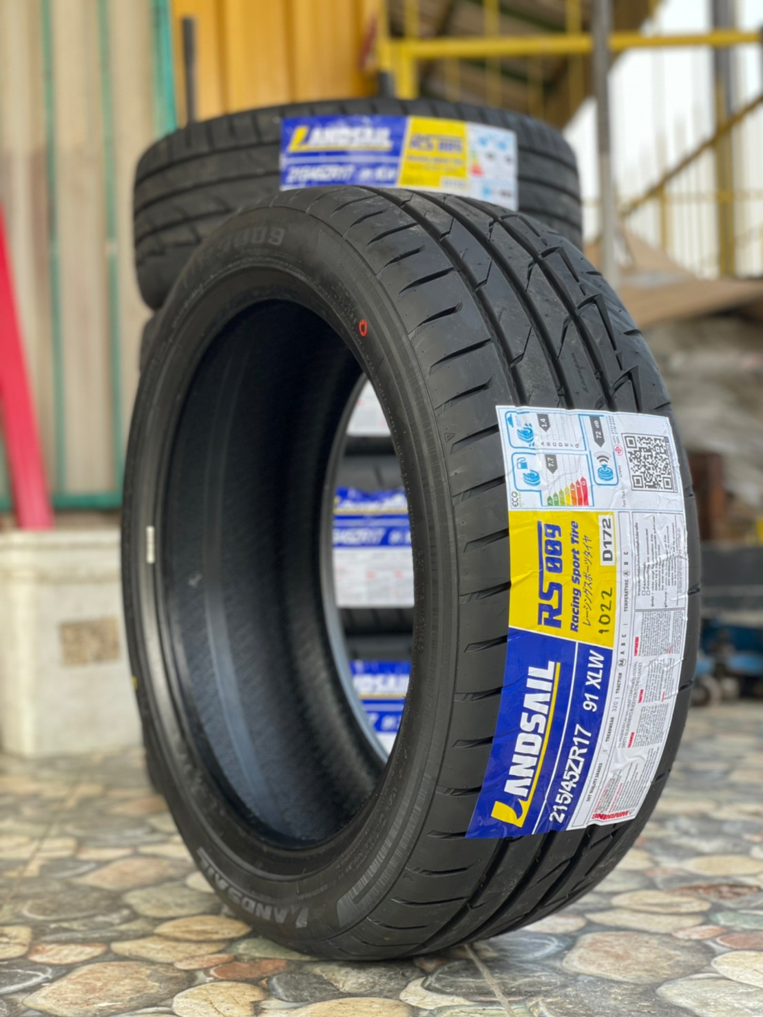 Landsail RS009 215/45R17ยางลายซิ่ง 🔥🔥🔥 ยางสปอร์ตนุ่มหนึบ