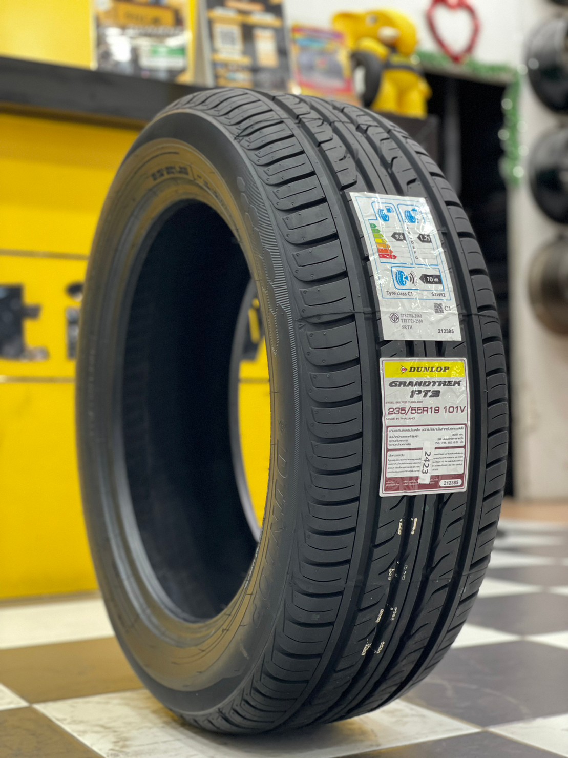 DUNLOP GRANDTREK PT3 235/55R19 ยางใหม่ปี2023