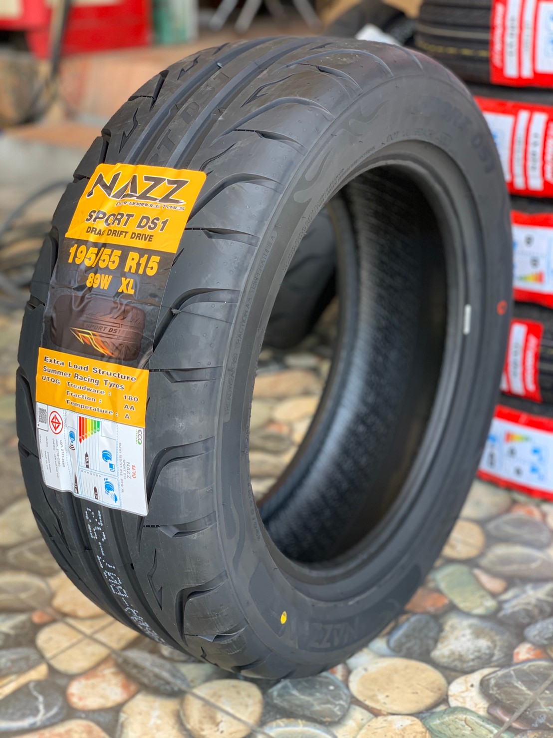 195/55R15 NAZZ DS1 ยางซอฟลายซิ่ง ยางสปอร์ตคุณภาพดี ยางปี2020