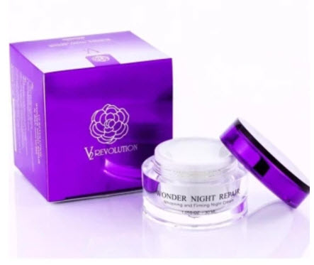 ครีม V2 Revolution Wonder Night Repair 30 g. ครีมหน้าเด็ก ครีมวีทู สเต็มเซลล์ ครีมV2 ครีมหญิง รฐา เก็บเงินปลายทาง