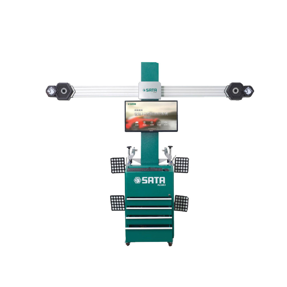 เครื่องตั้งศูนย์ล้อระบบ 3 มิติ SATA SCAE5603