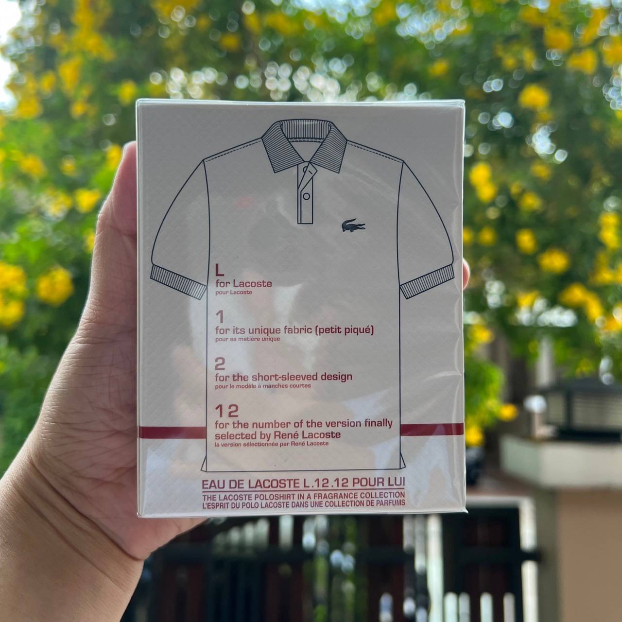 น้ำหอม Lacoste L.12.12 Frence Panache Pour Homme EDT 100ml ของแท้