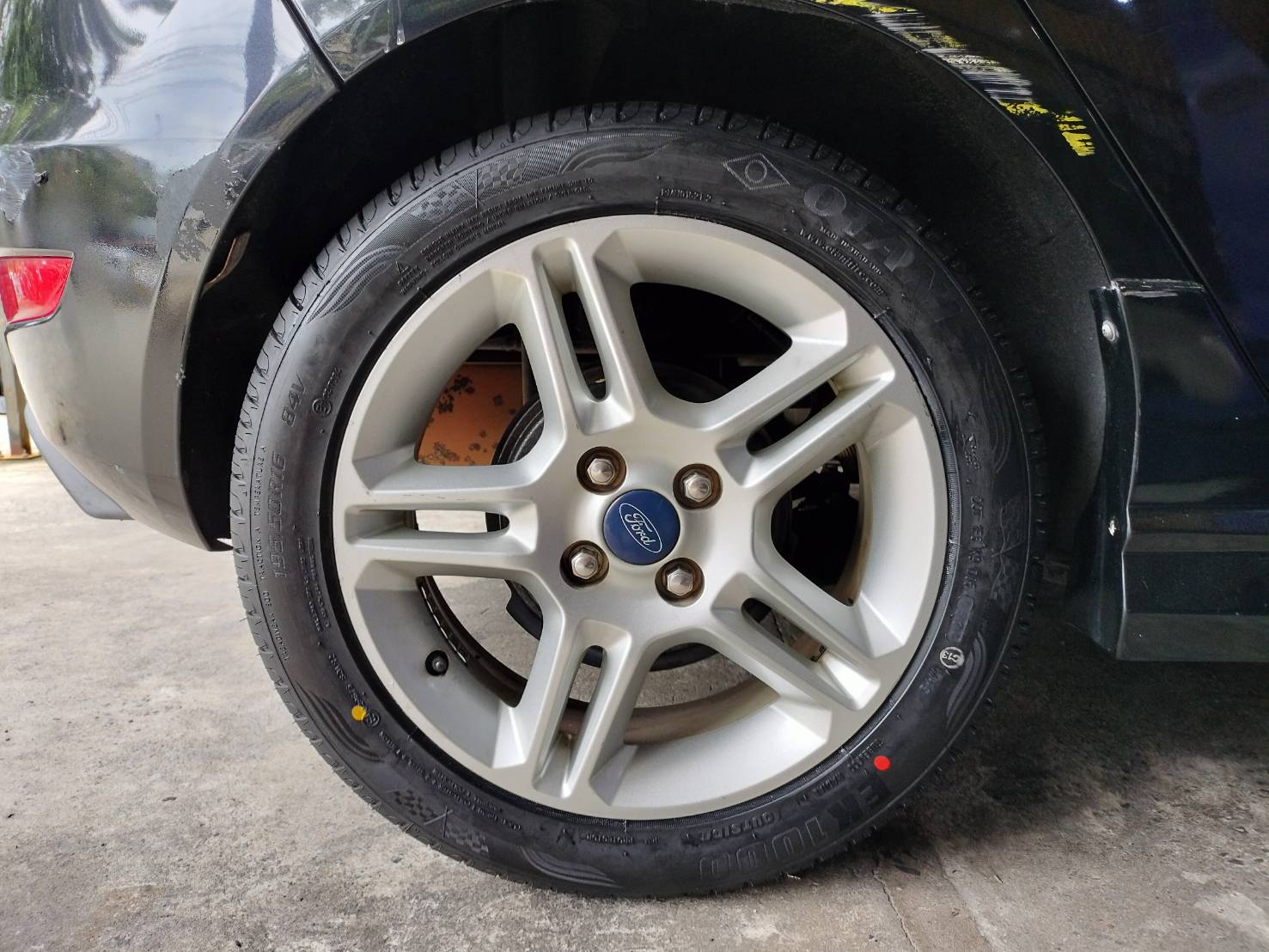 #FORD_FIESTA #เปลี่ยนยาง ♨️ #OTANI_EK1000_195/50R16