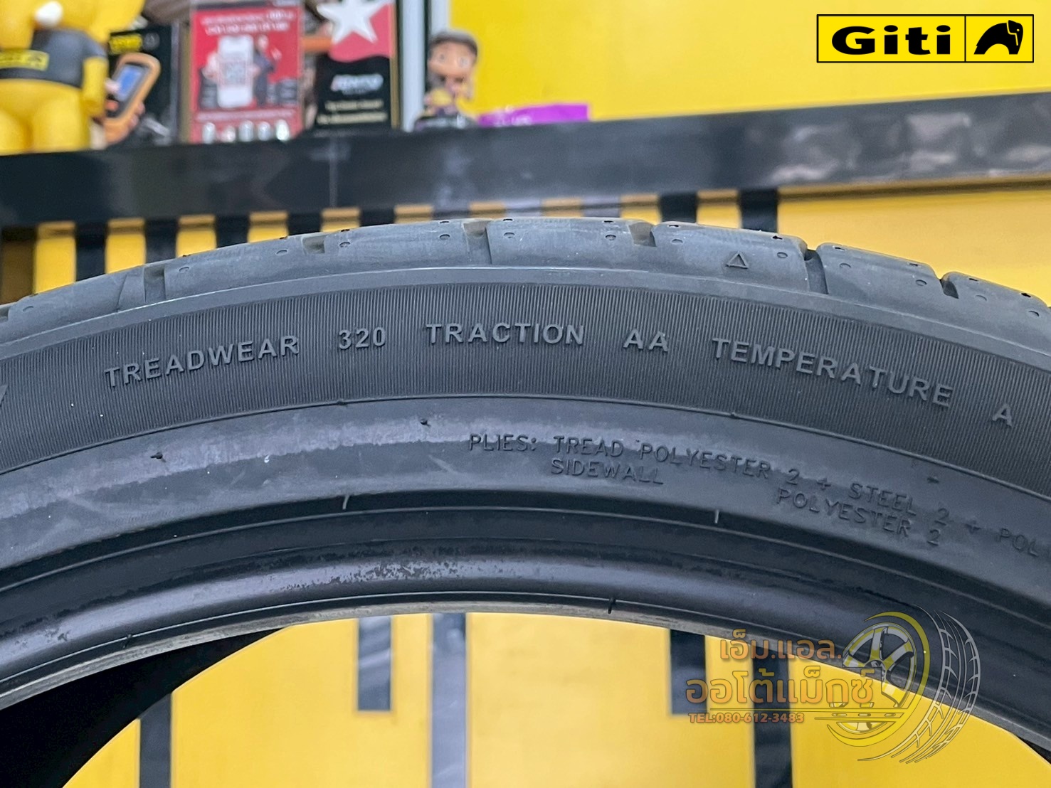 GITI SportS2 ขนาด 295/35R21 ยางใหม่ปี2025 เป็นยางสปอร์ตสมรรถนะสูงที่ออกแบบมาเพื่อรถยนต์ระดับพรีเมียม