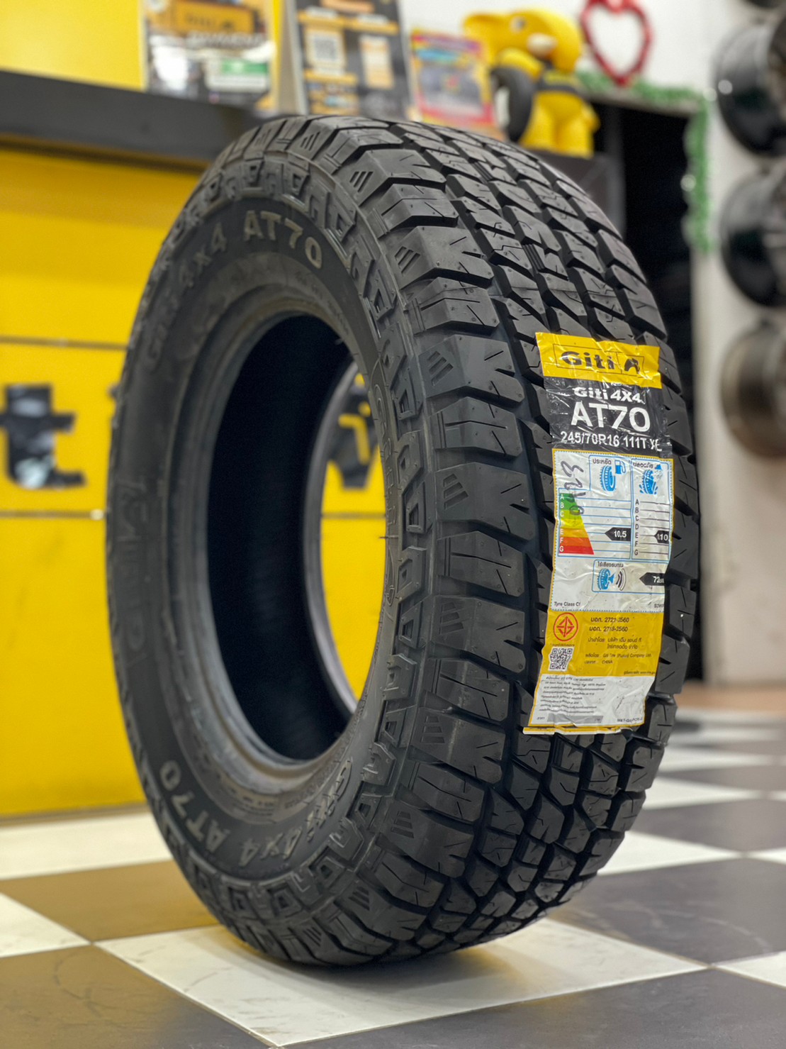 #ยางจีที GITI 4x4 AT70 245/70R16 ยางใหม่ปี2023