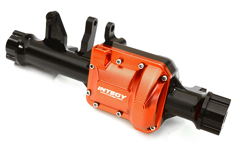 INT-C28001RED Billet Machined Front Axle Housing for Traxxas TRX-4 Scale & Trail Crawler