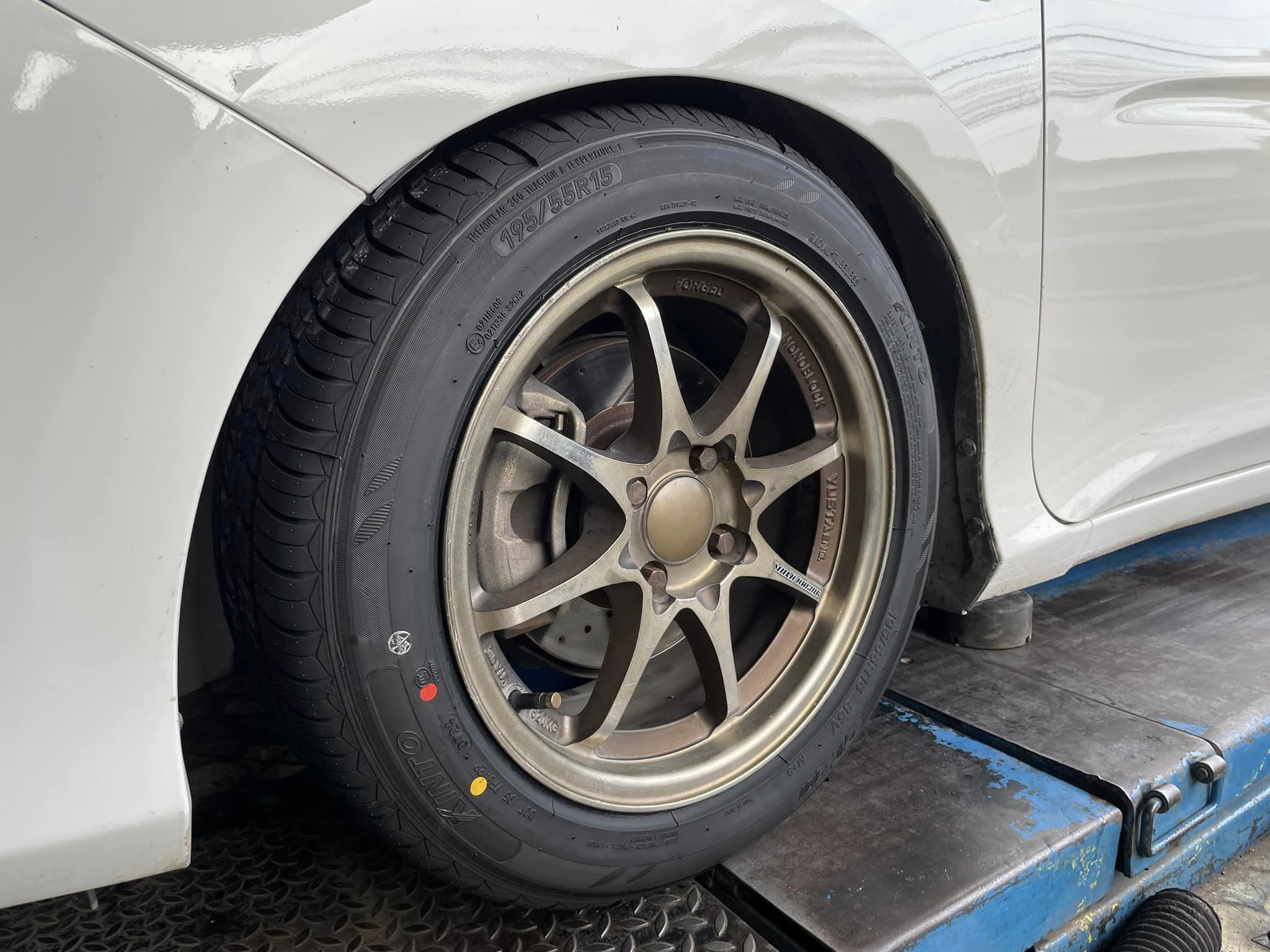 #HONDA_CITY🛞เปลี่ยนยาง #KINTO_SC901_195/55R15