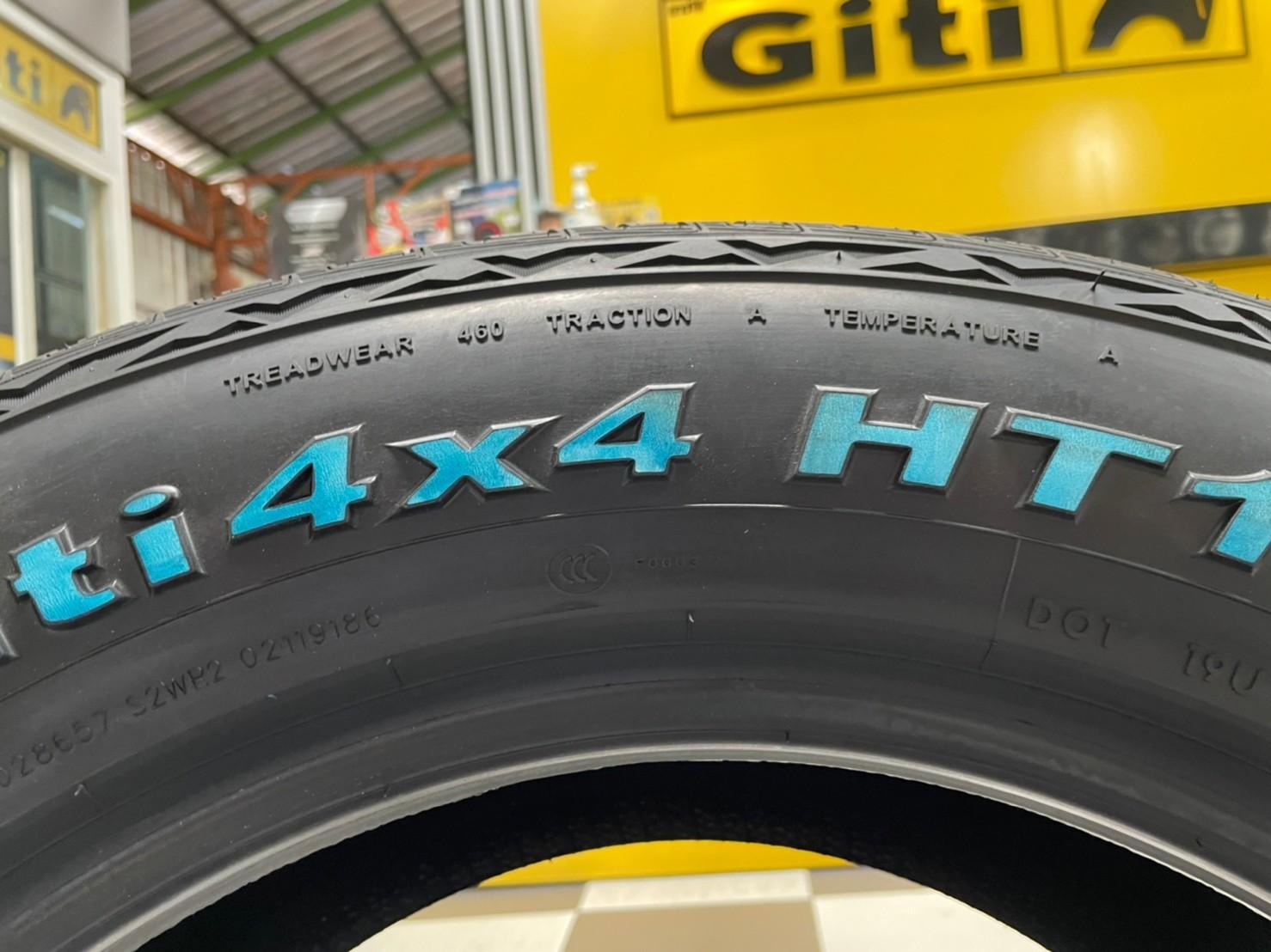 265/60R18 GITI 4x4 HT152 (ยางตัวหนังสือสีขาว) ราคาโปรโมชั่นพิเศษ สอบถามราคาได้ค่ะ