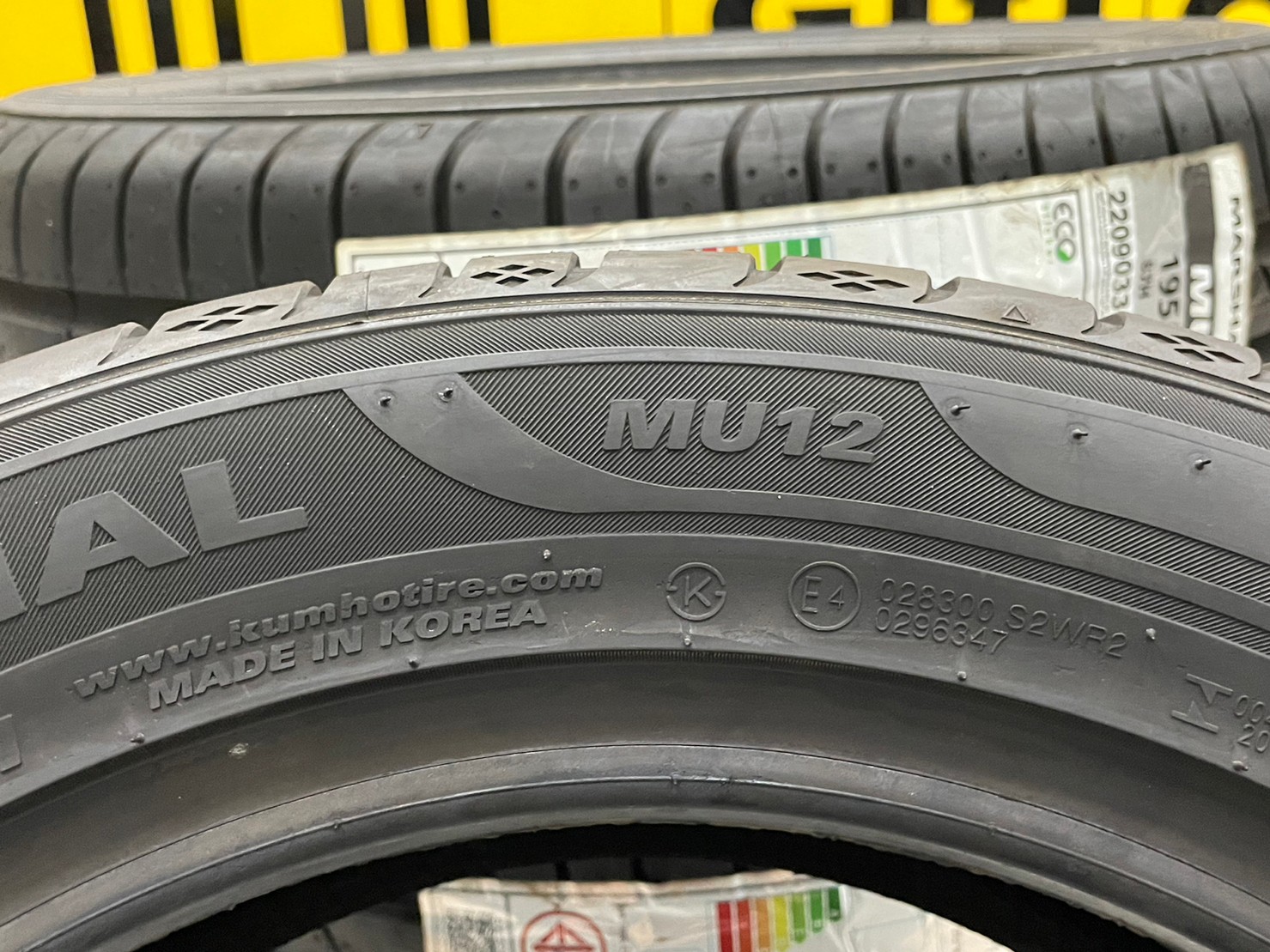MARSHAL MU12 195/55R16 ยางใหม่ปี2022