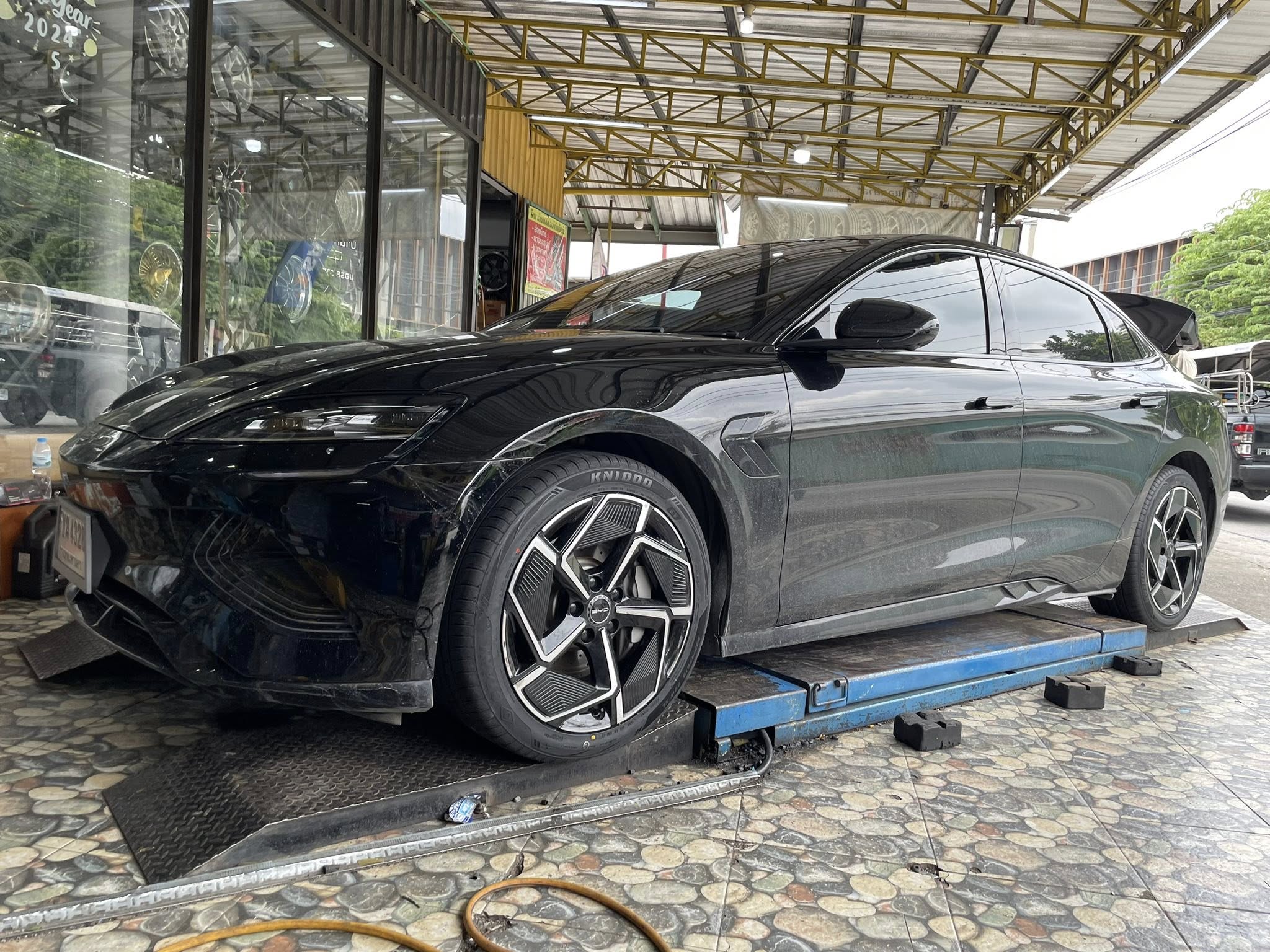 #BYD_SEAL🚘 เปลี่ยนยาง 🛞🐘#OTANI_KN1000_235/45R19