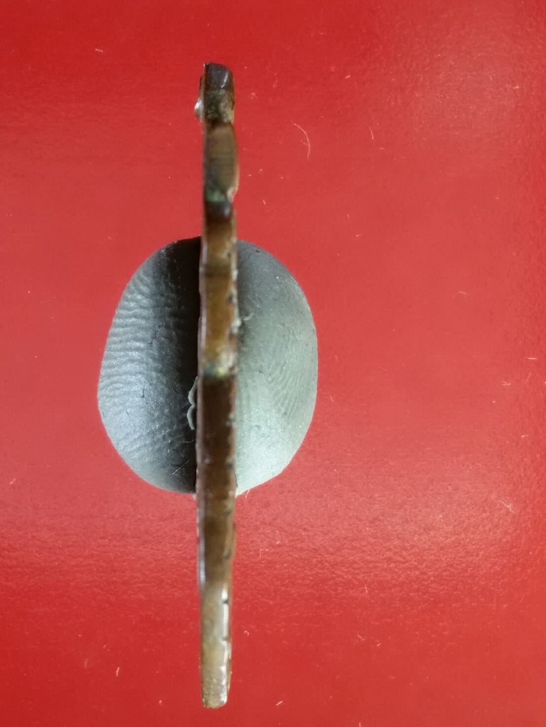 เหรียญเสมารุ่นแรก หลวงพ่อเคน วัดถ้ำเขาอีโต้ รุ่นอายุ 106 ปี ปี2508 เนื้อทองแดงกะไหล่ทอง...หายาก