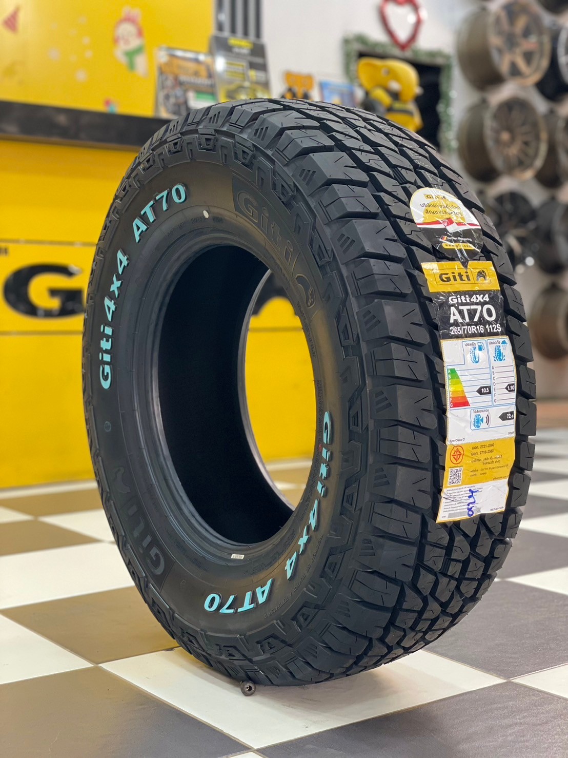 ยางจีที GITI 4x4 AT70 265/70R16 ยางใหม่ปี2024