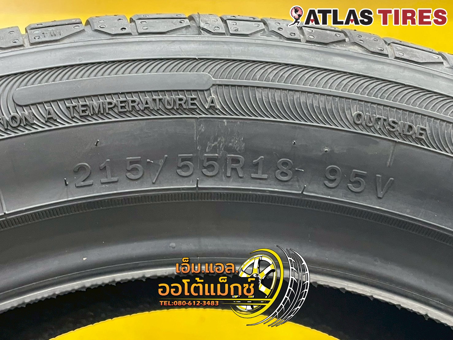 ยางใหม่ Atlas Batman A51 215/55R18 ยางใหม่ปี2025