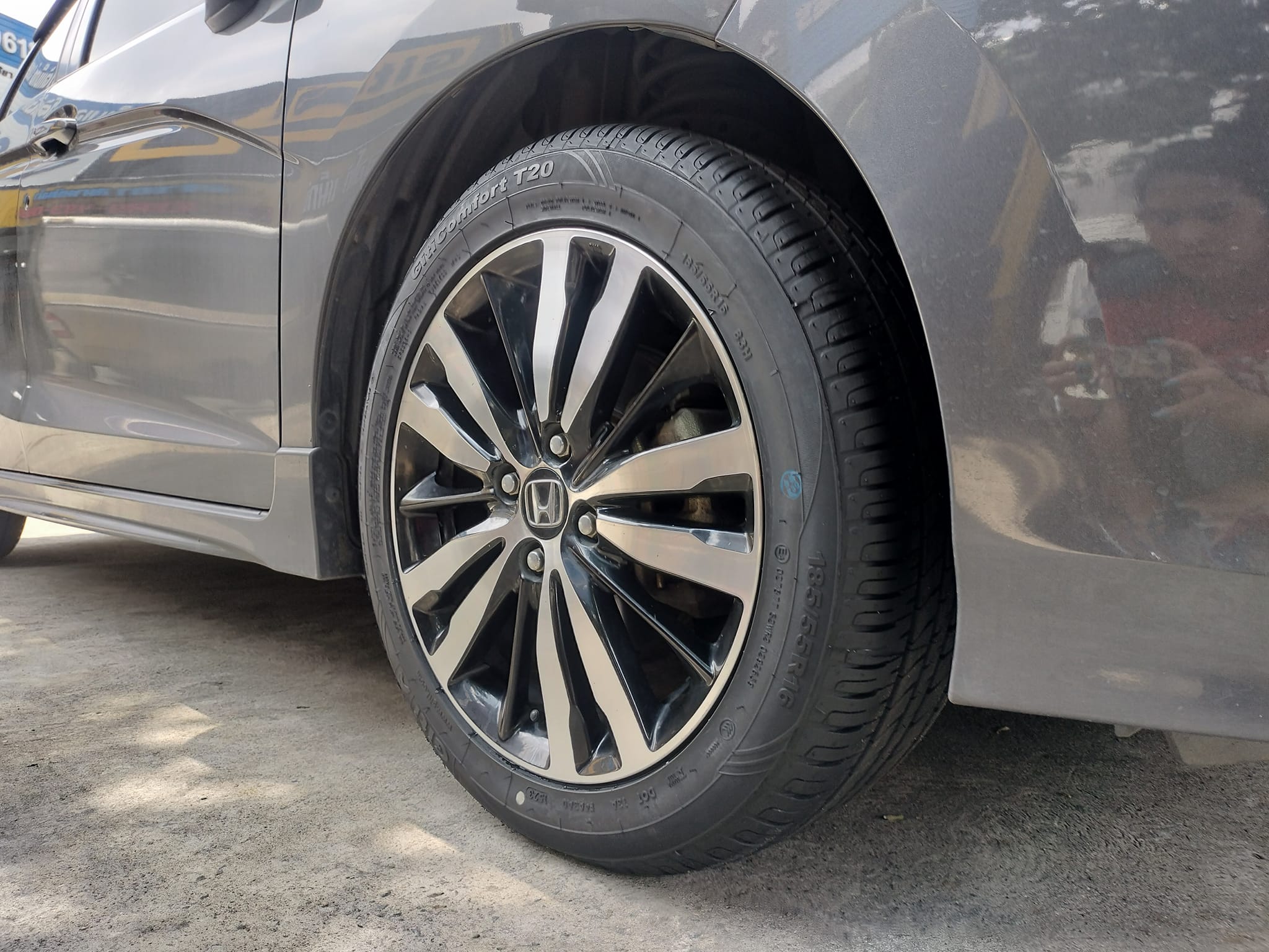 #HONDA_JAZZ #GITI_ComfortT20_185/55R16