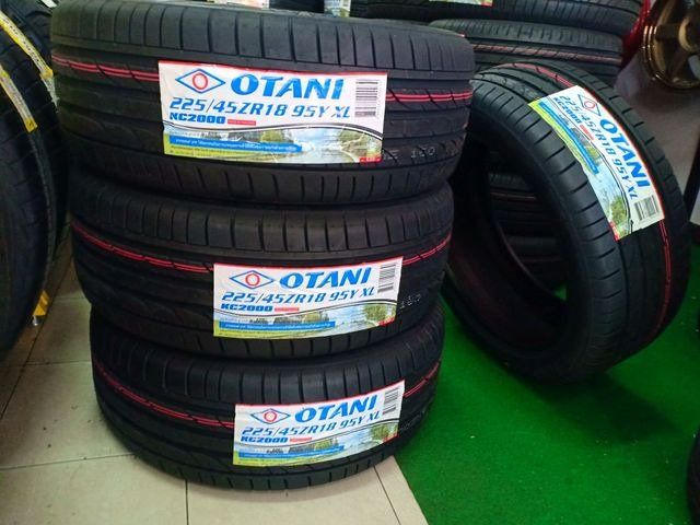 Otani KC2000 225/45/R18 ยางไทยปี19 ราคาพิเศษพร้อมติดตั้งฟรี สามารถสอบถามเพิ่มเติมได้ค่ะ