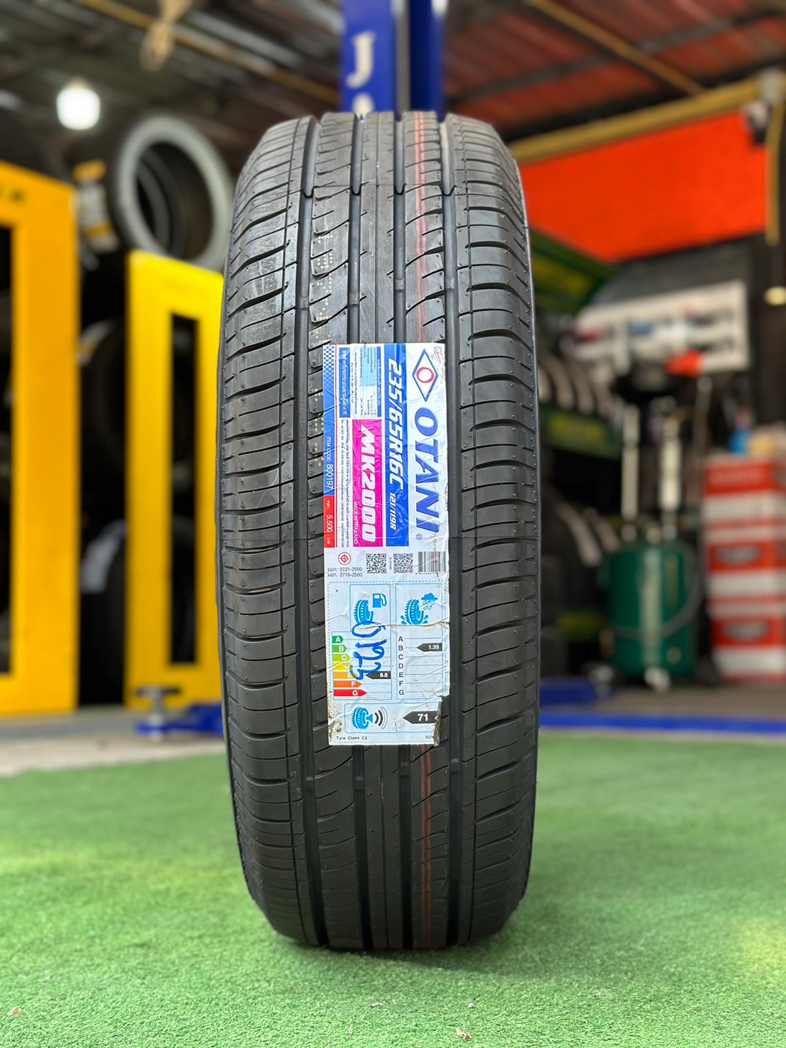 OTANI MK2000 235/65R16 ยางใหม่ปี2023 ราคาพิเศษพร้อมติดตั้งฟรี สามารถสอบถามเพิ่มเติมได้ค่ะ