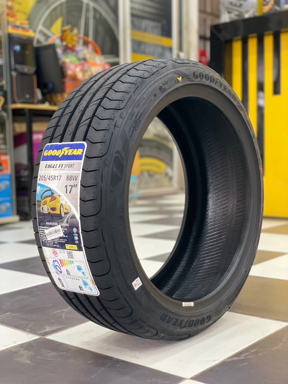 #GOODYEAR EAGLE #F1 SPORT 205/45R17 สปอร์ตตัวจริง ยางใหม่ปี2024
