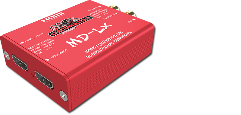 DECIMATOR MD-LX HDMI / SDI BI-DIRECTIONAL CONVERTER